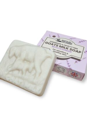 100% NATURAL GOATS MILK SOAP LAVENDER 90g