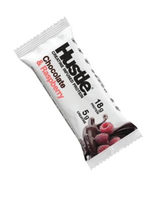 CHOCOLATE RASPBERRY FLAVOUR CREATINE INFUSED PROTEIN BAR 75g