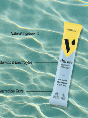 VIDRATE HYDRATION ENHANCED TROPICAL 10 SACHETS