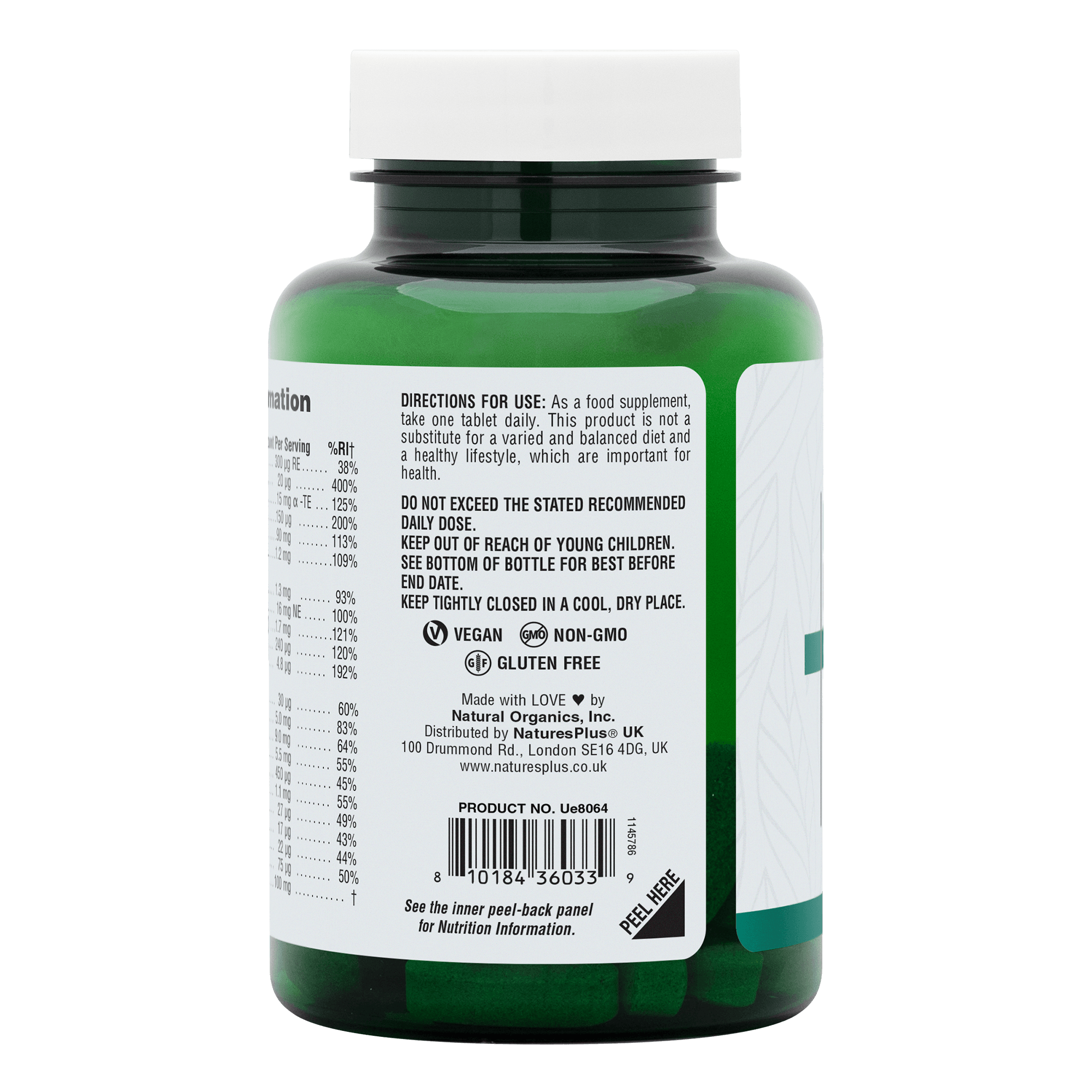 NATURES PLUS HIS TEEN MULTI 30 TABLETS - Image 5