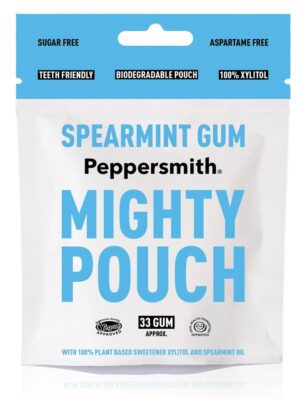 SPEARMINT GUM PEPPERSMITH MIGHTY POUCH 50g