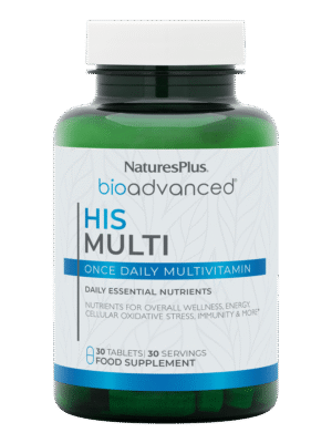 BIOADVANCED HIS MULTI 30 TABLETS NATURES PLUS
