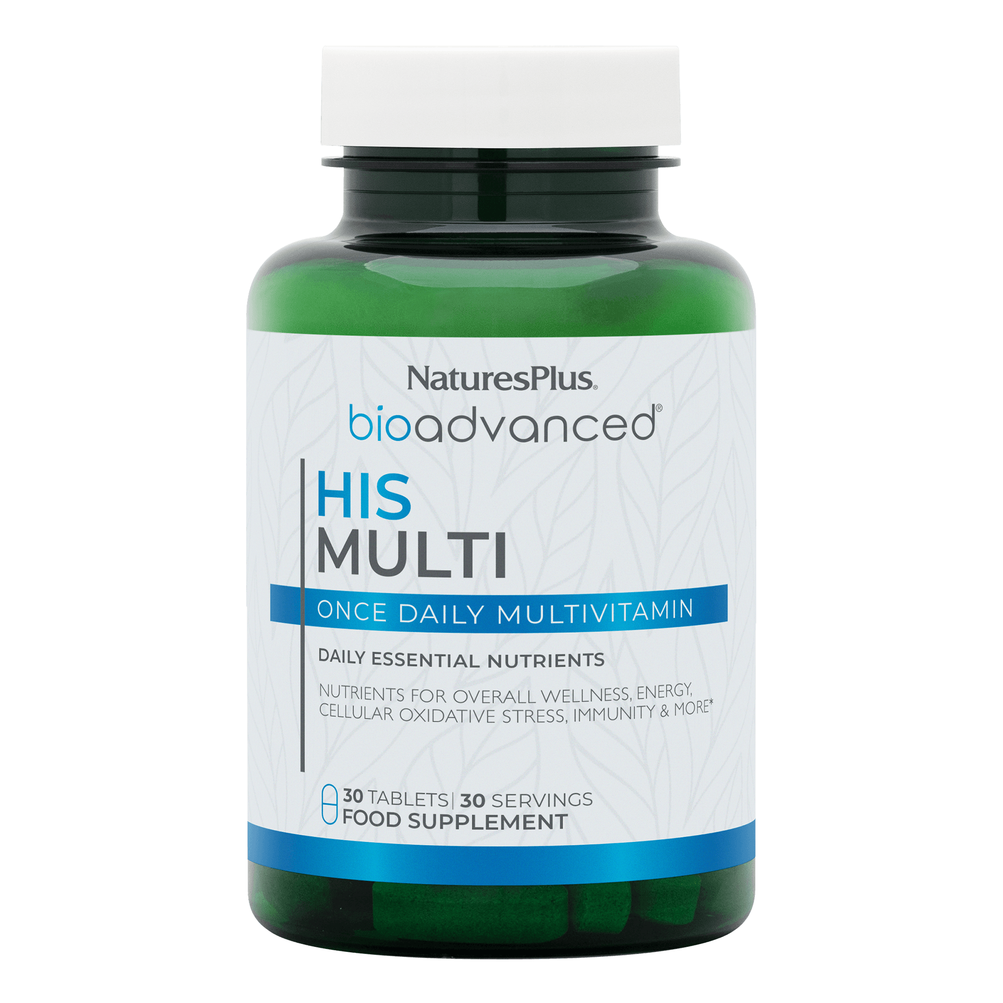 BIOADVANCED HIS MULTI 30 TABLETS NATURES PLUS