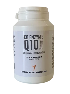 COENZYME Q10 (UBIQUINONE) 100mg 90 CAPSULES H/WOOD