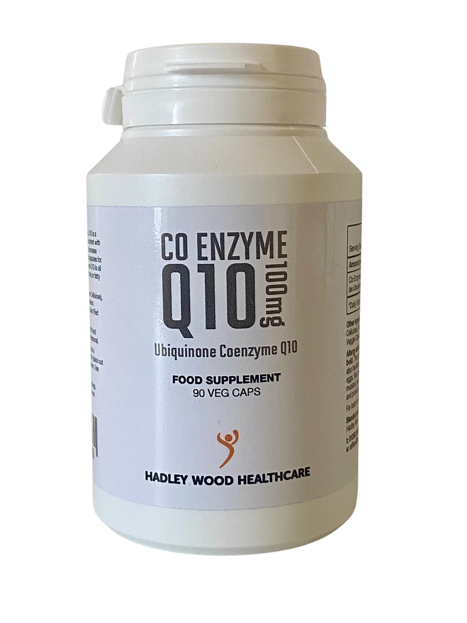 COENZYME Q10 (UBIQUINONE) 100mg 90 CAPSULES H/WOOD